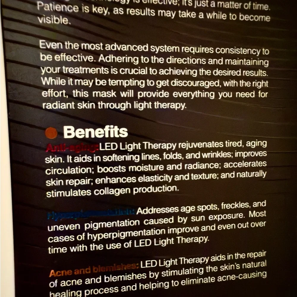 LED Facial Mask Device - Picture 8 of 9